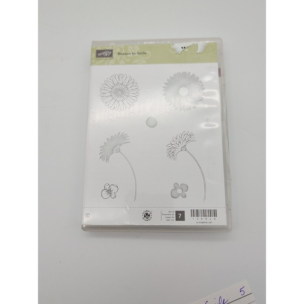 Stampin Up! Reason To Smile stamp set cling rubber
